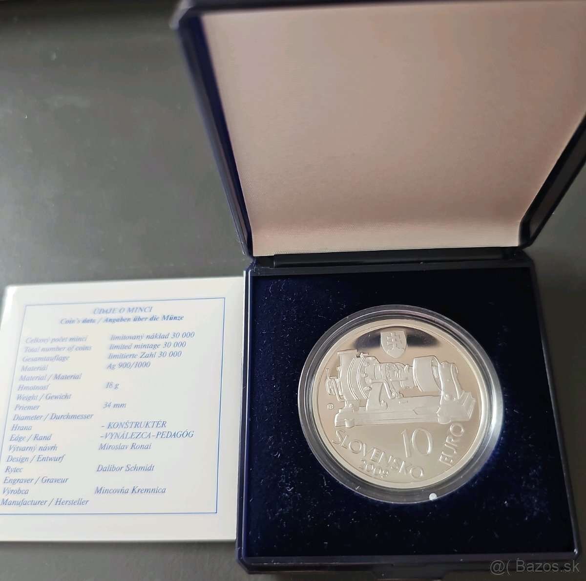 Zberateľské mince BK a PROOF - 2