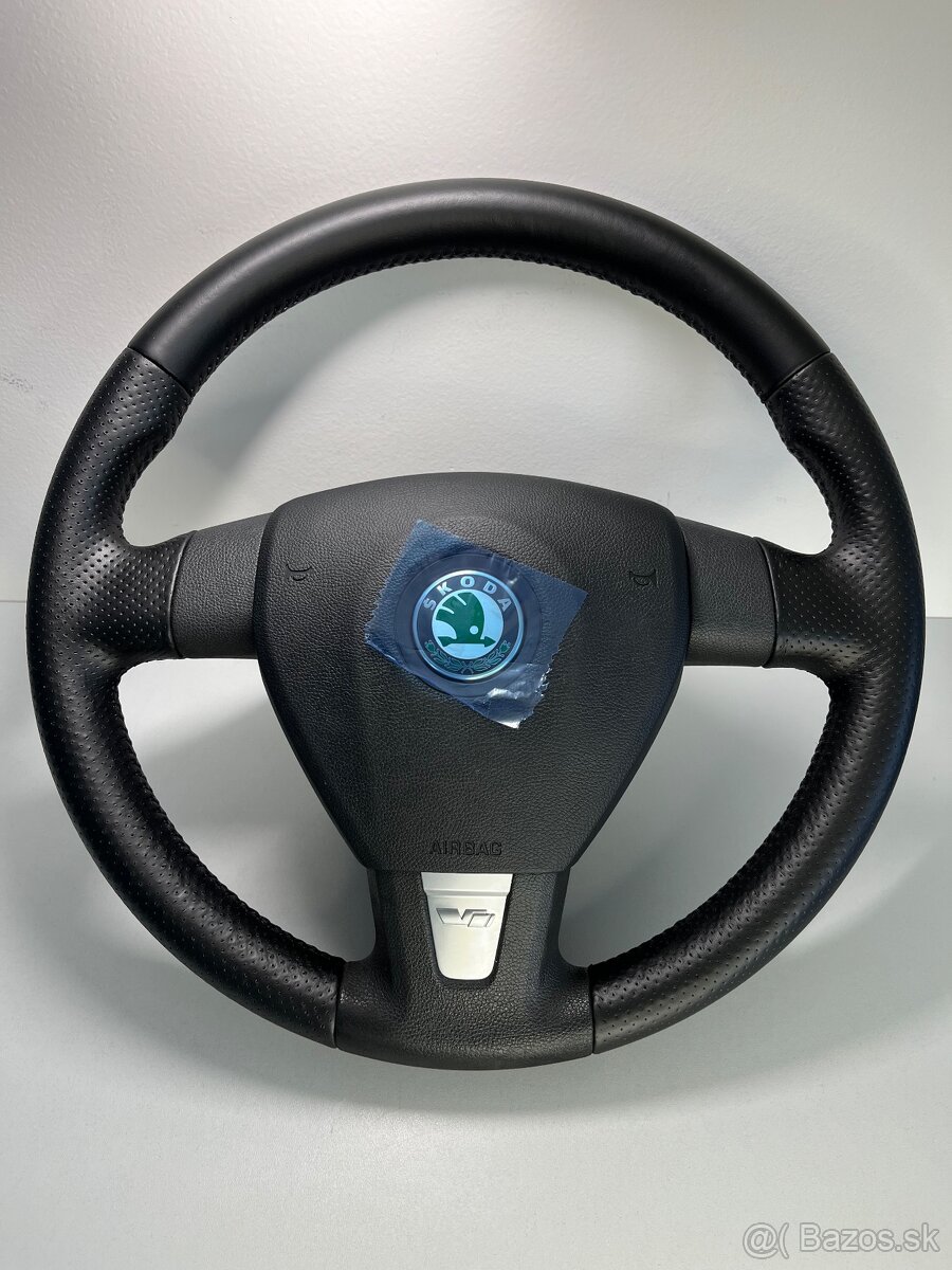 Originál škoda kožený volant RS - 2
