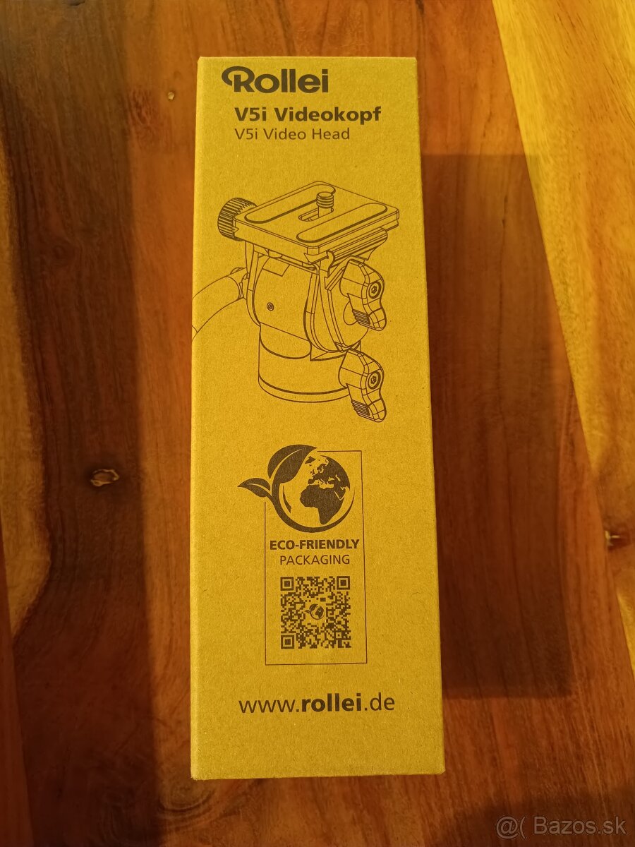 Nová statívová video hlava Rollei V5i - 2