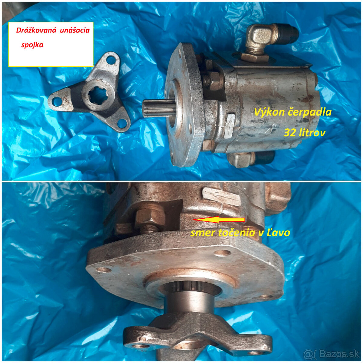 Hydraulické čerpadlá , Hydromotory - k pohonom techniky - 2