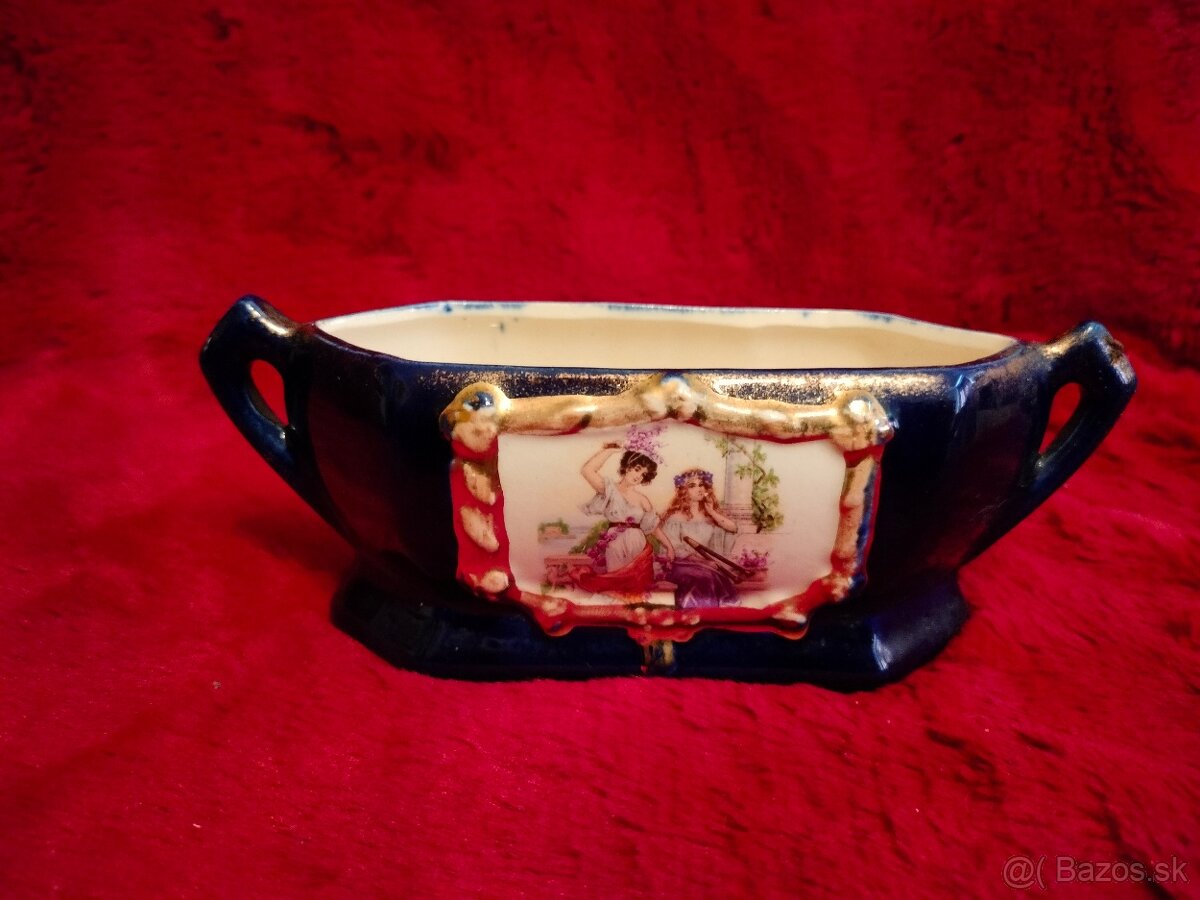 Porcelánová žardiniéra Joseph Strnact (1881-1934), Trnovany - 2