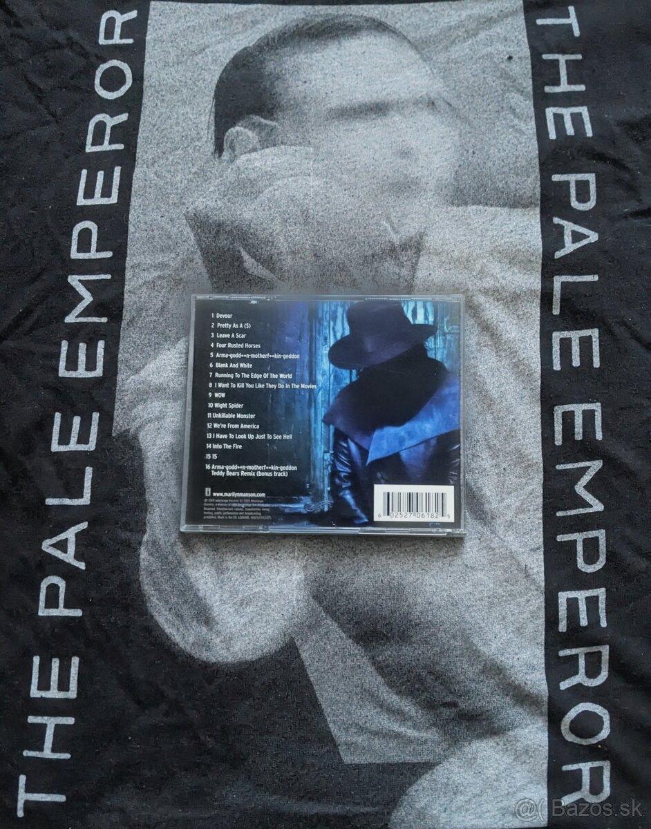 Marilyn Manson – set 3 originálnych CD (Antichrist Superstar - 2