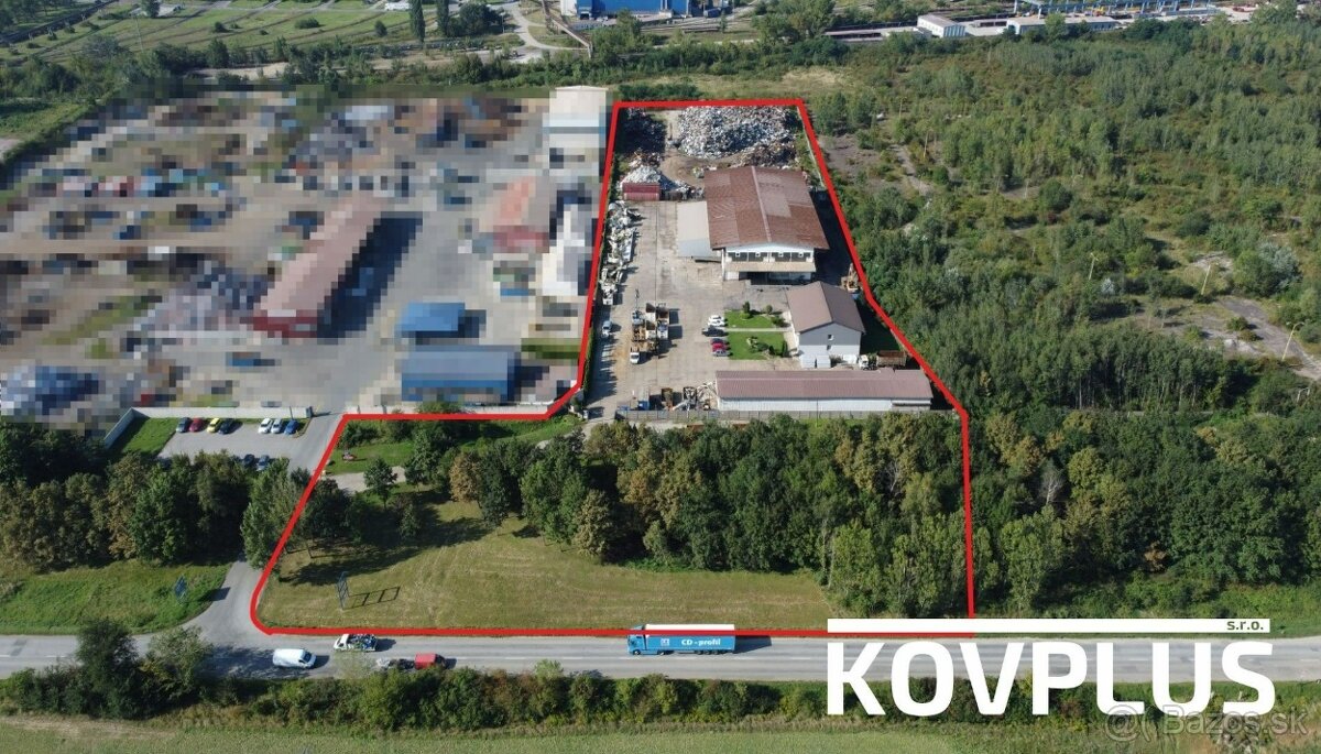 ✅ Výrobná hala 1600m² + priemyselný areál 25 000m² - KOŠICE✅ - 2