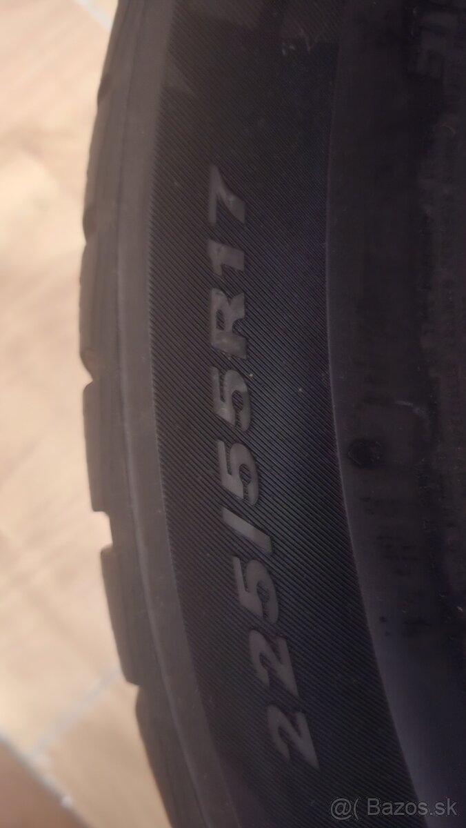 225/55 r17 zimne gumy - 2