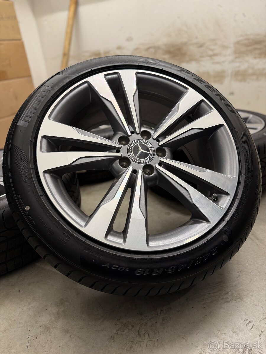 Nepoužitá letná sada 5x112 R19 Mercedes Benz S Class W222 - 2