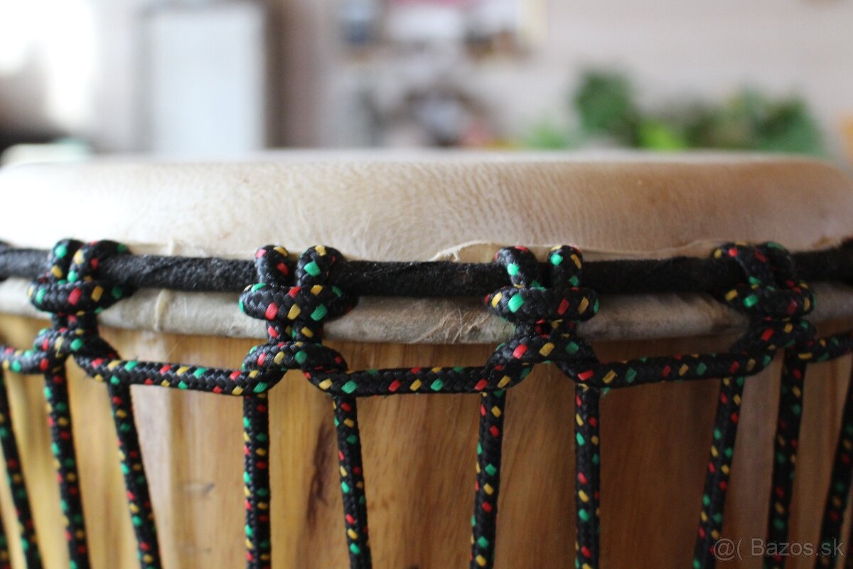 Djembe Mahagón výška 40cm + poukaz na kurz bubnovania - 2