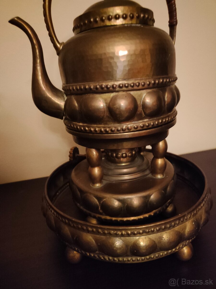 Indická kanvica a kanvica s horákom na čaj - 2