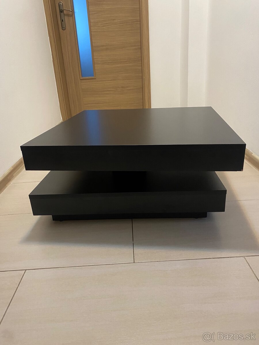 Konferenčný stolík Berlin čierny - 2