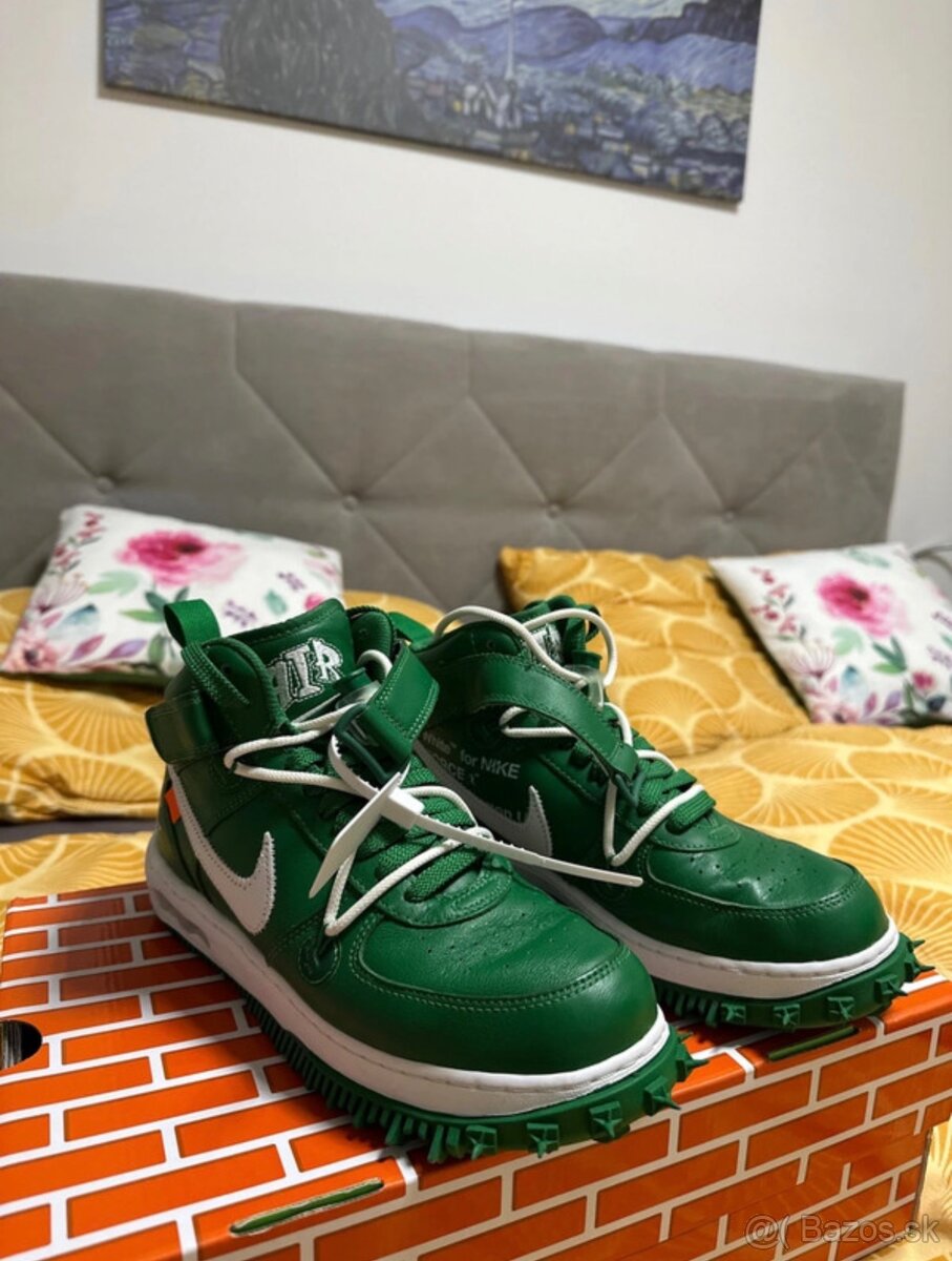 Nike x Off-White Air Force 1 Mid Pine Green - 2