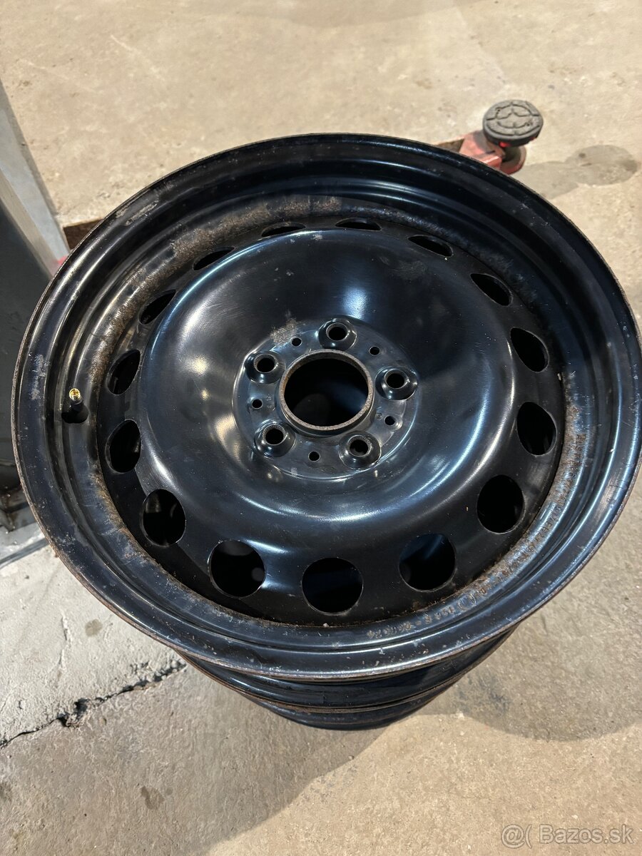Predam plechové disky 5x120 r17 - 2