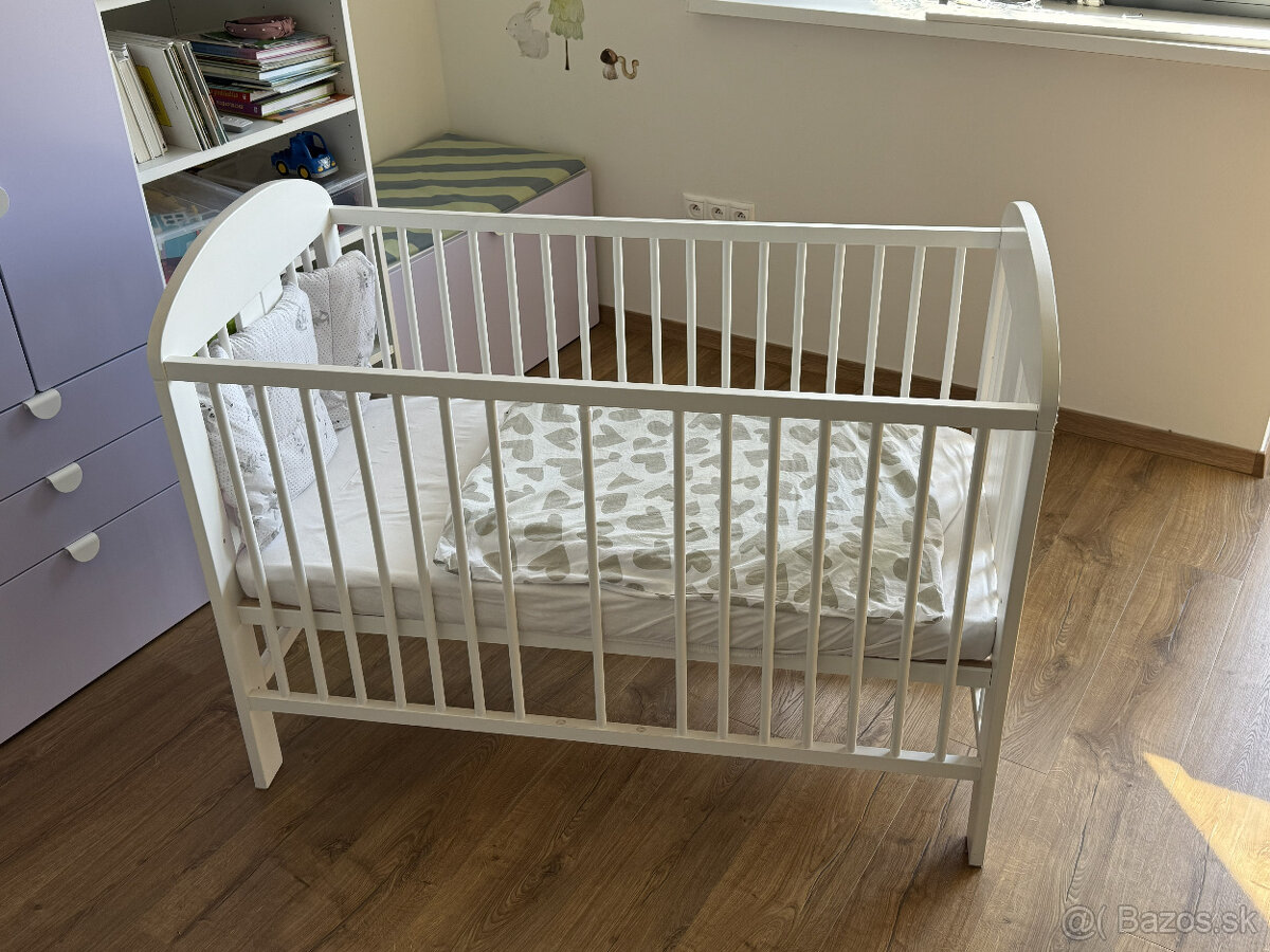 Detská postieľka Magda 120x60 + matrac - 2