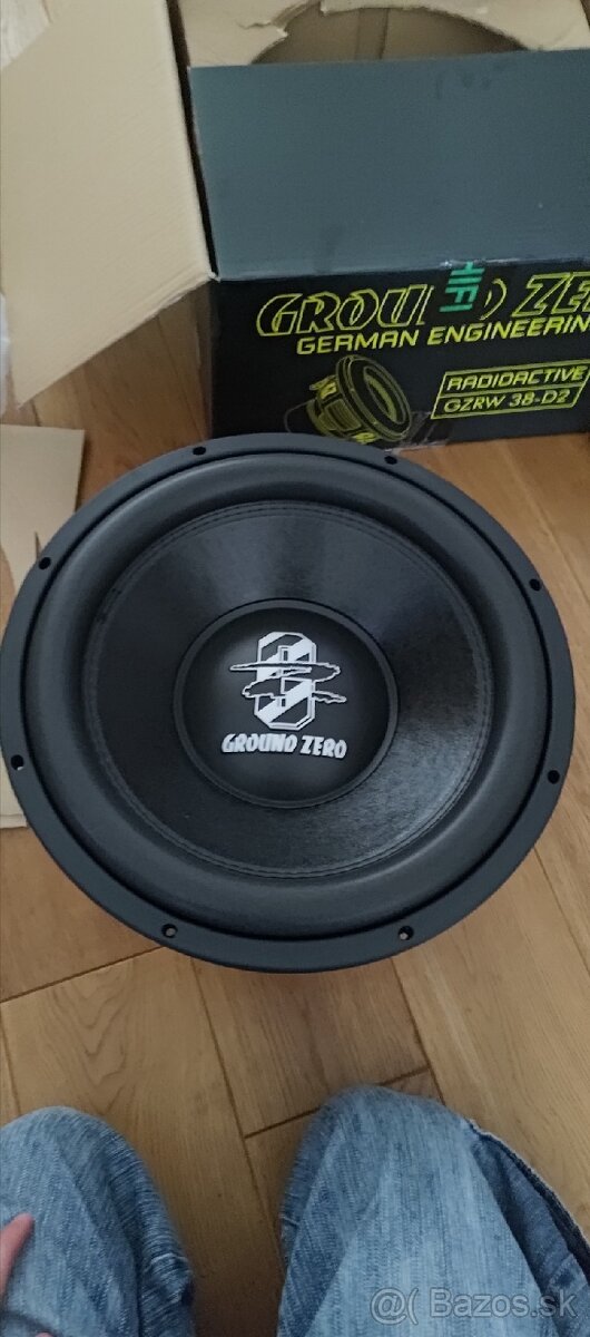 Ground zero gzrw 38 D2 15" subwoofer - 2
