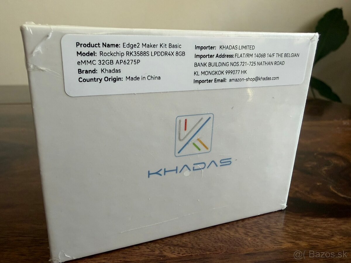 Khadas Edge2 Maker Kit Basic 8GB/32GB RK3588S NOVÝ - 2