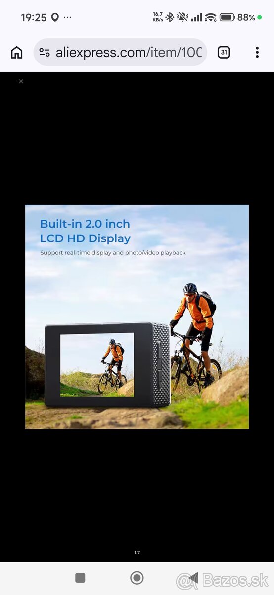 4K Ultra HD akčná kamera - 2