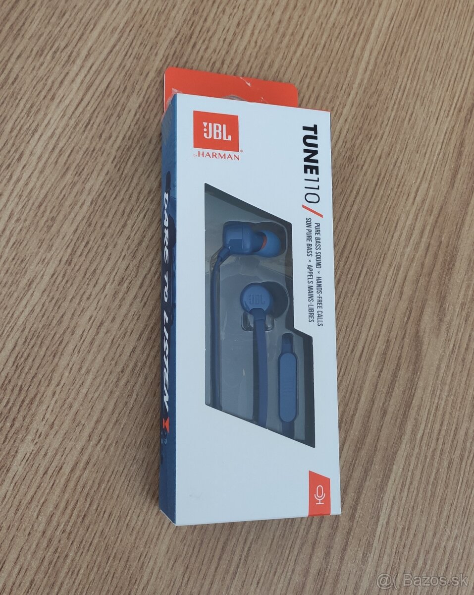 Predám slúchadlá JBL T110 - 2