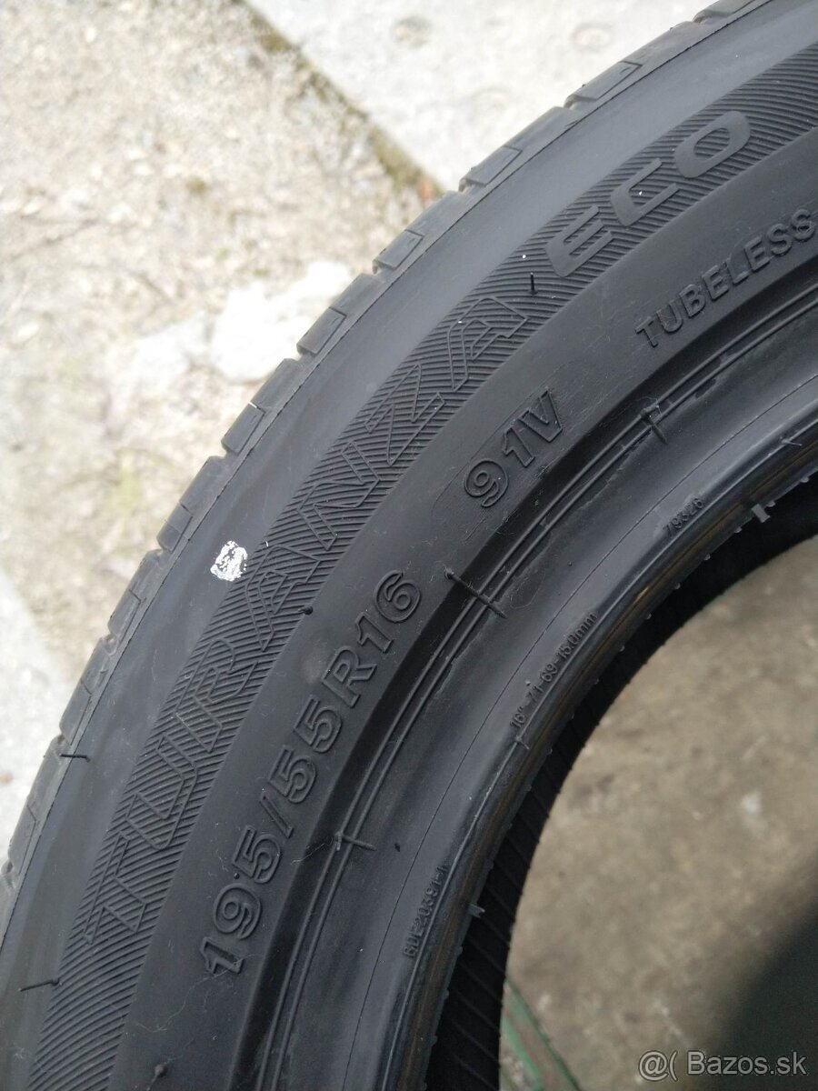 195/55 R 16 BRIDGESTONE. - 2