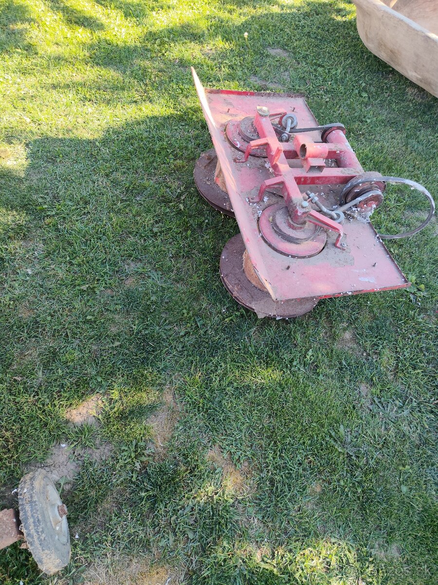Dvojbubnová kosačka na malotraktor - 2