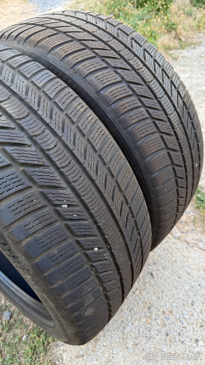 ⚪️2ks zimné 235/45 r18 Continental - 2