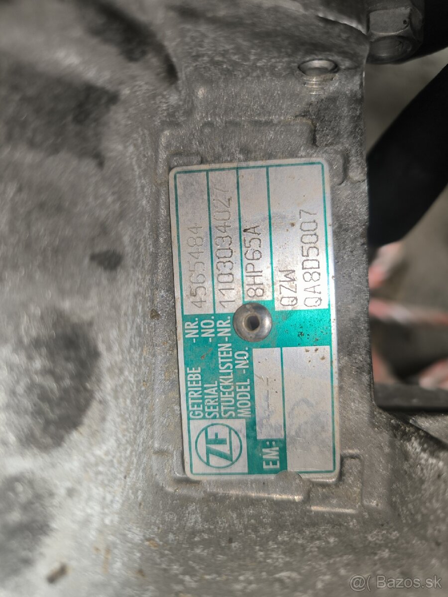 Prevodovka Audi Q7 4m QZW 3.0TDi - 2