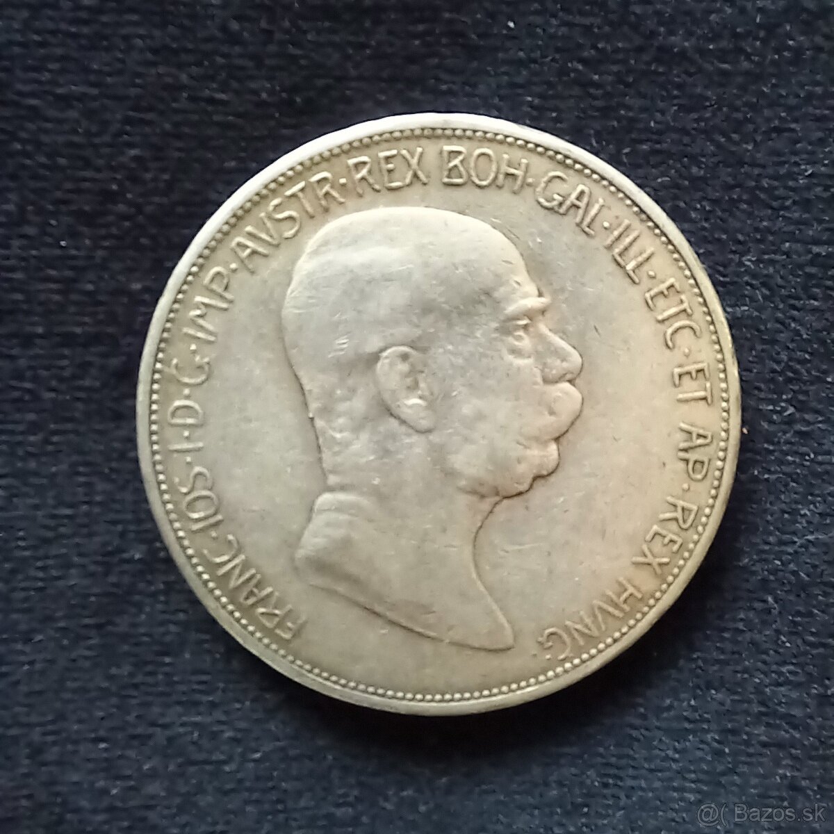 Strieborná 5 korona Františka Jozefa I. 1848 - 2