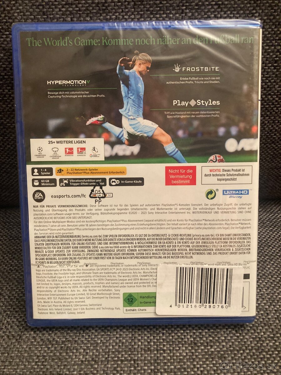 FC24 cz titulky - hra na PS5 - 2