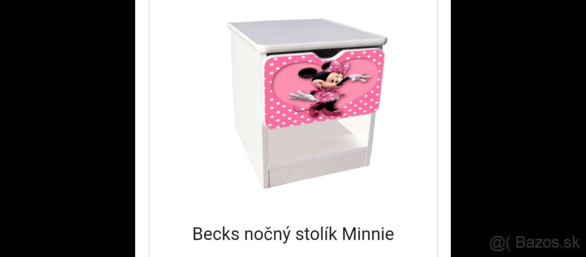 Detský nábytok Minnie mouse - 2
