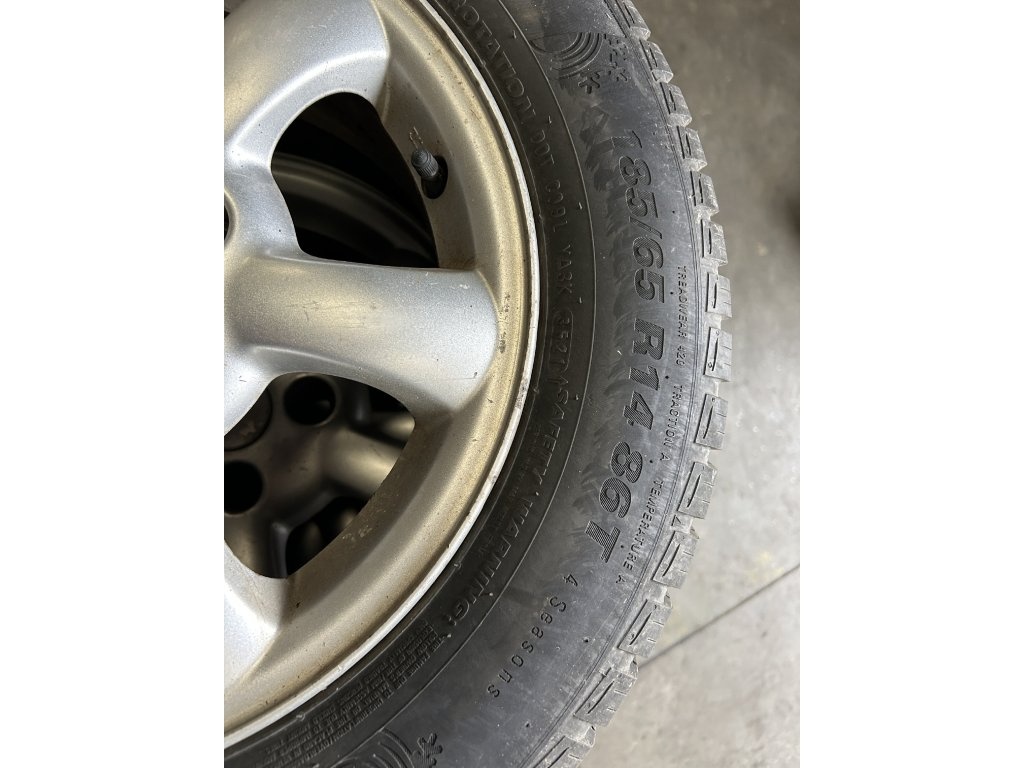 Alu kola 14´ ET 34 Peugeot 206 originál sada 4ks - 2