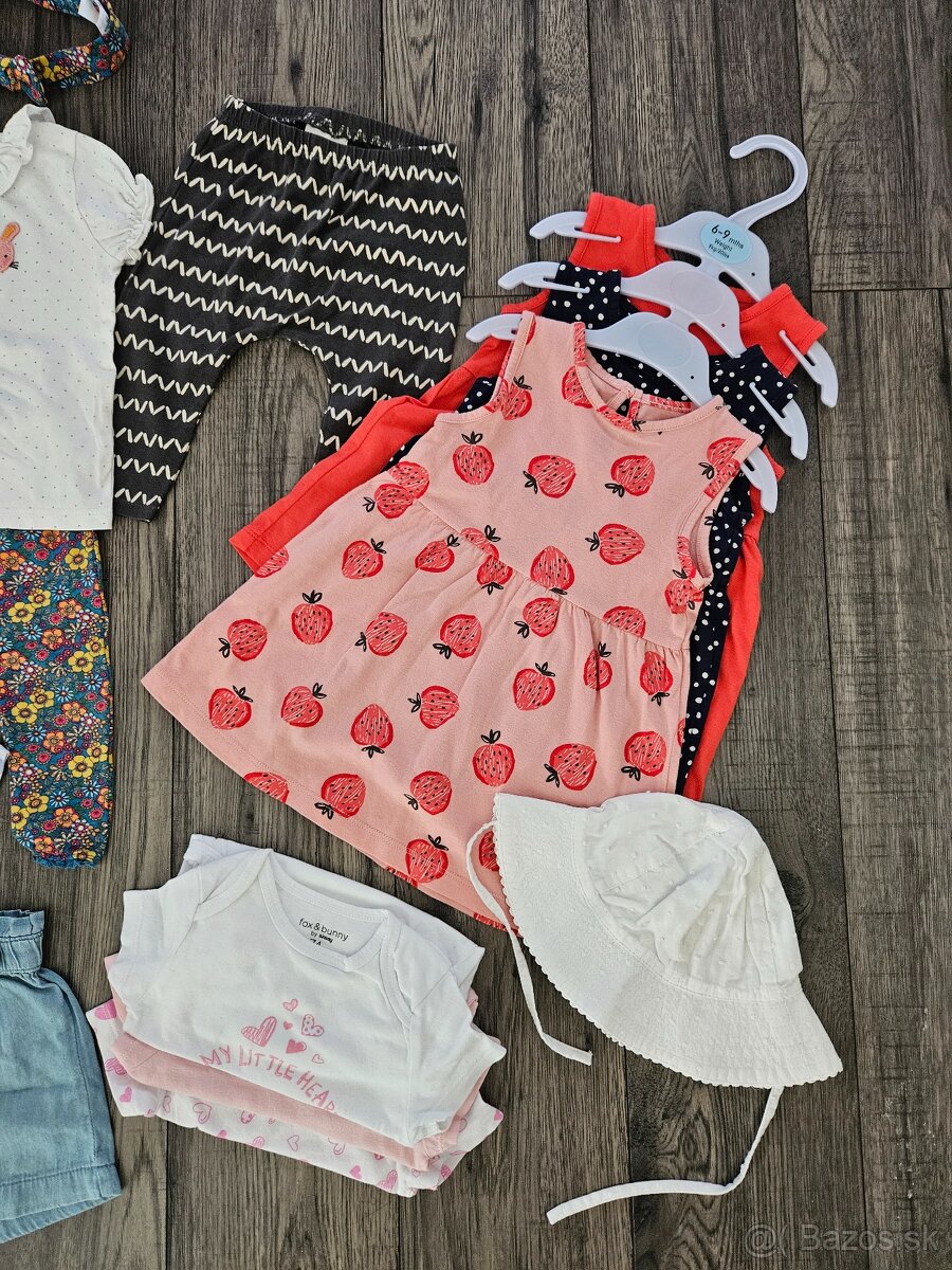 Balík letného oblečenia pre dievčatko 74 - 2