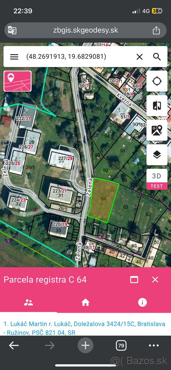 Investičný pozemok Rapovce - 2