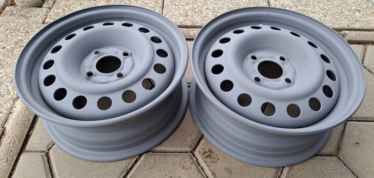 2 PLECH. DISKY R14 4x100 - RENAULT - 2