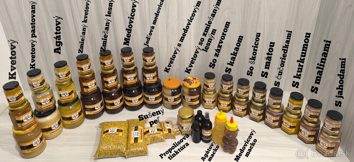 Predám včelí med - 2