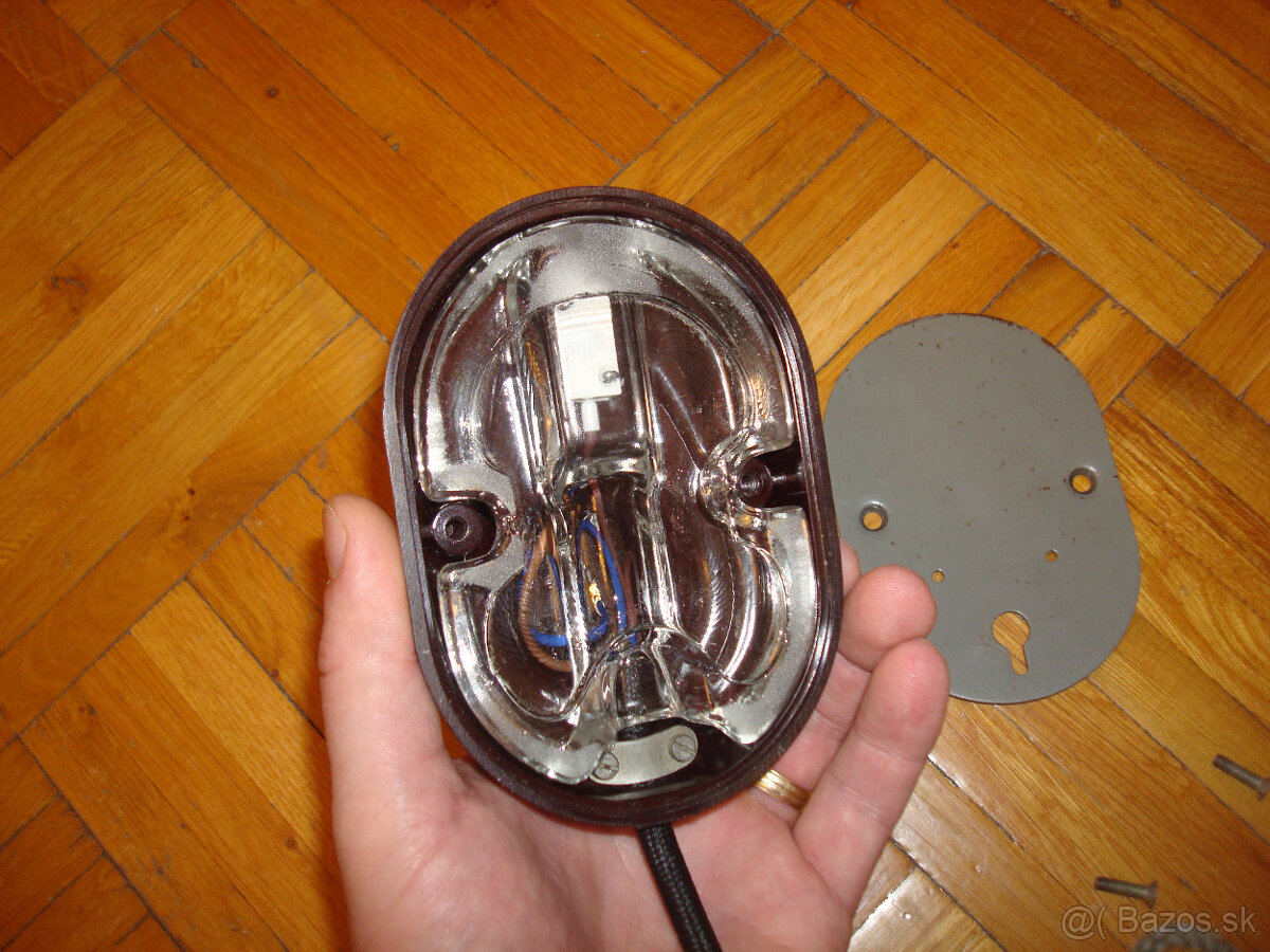 retro bakelitova lampa - 2