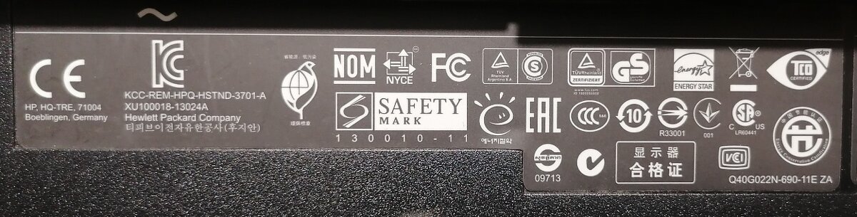 HP Z22i IPS Display 21,5" (54,6cm) - 2