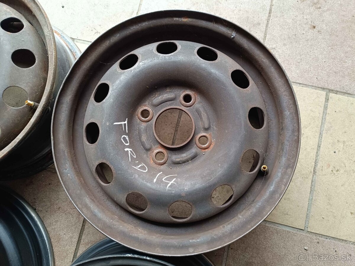 Plechové disky FORD R14, 4x108 - 2