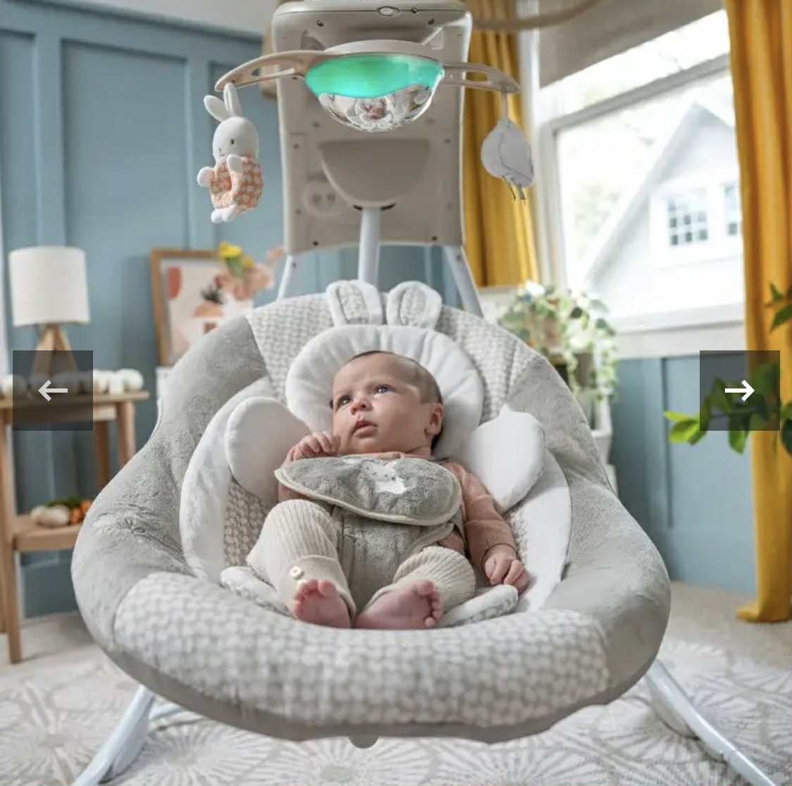 Hojdačka s kolotočom pre bábätká - 2