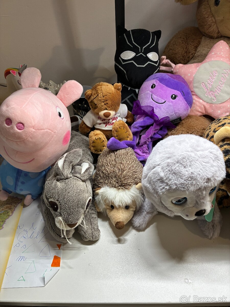 rozne plysove hracky - 2