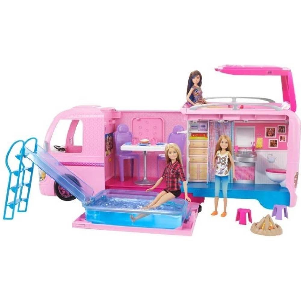 Barbie karavan s bazénom - 2