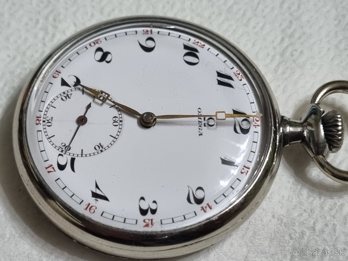 Vreckové hodinky,Omega. - 2