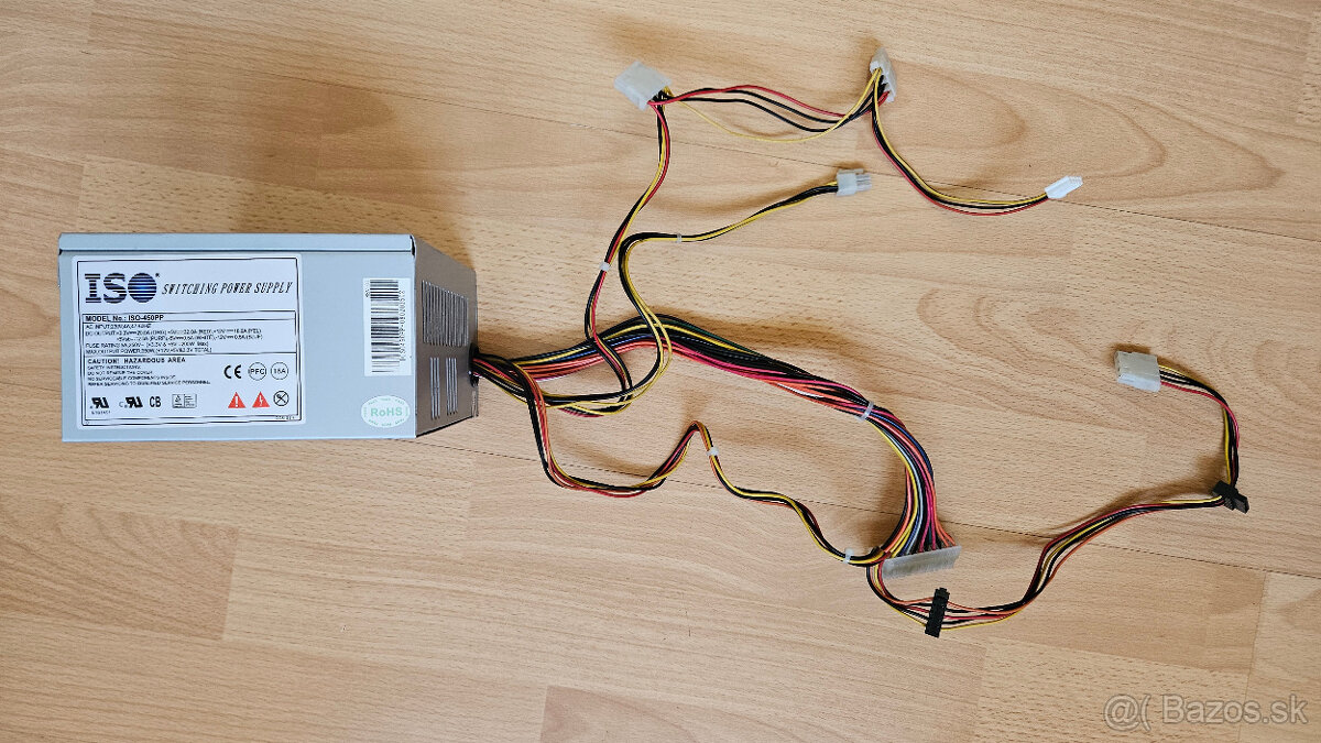 Zdroj ISO-450PP 350W ATX vyčistený - 2