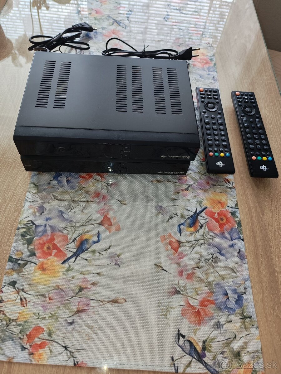 Satelitný prijímač AB CryptoBox 650HD+AB Cryptobox 600HD - 2