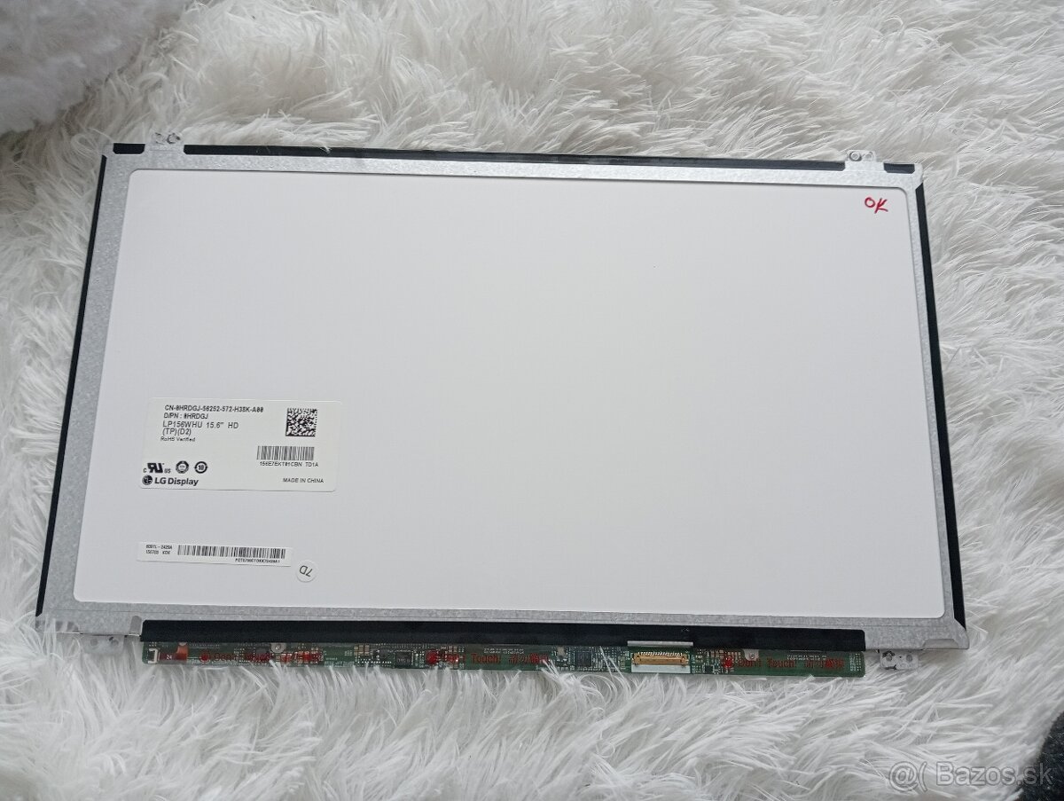 predám 15.6" LED SLIM displej , 30pin eDP - LP156WHU - 2