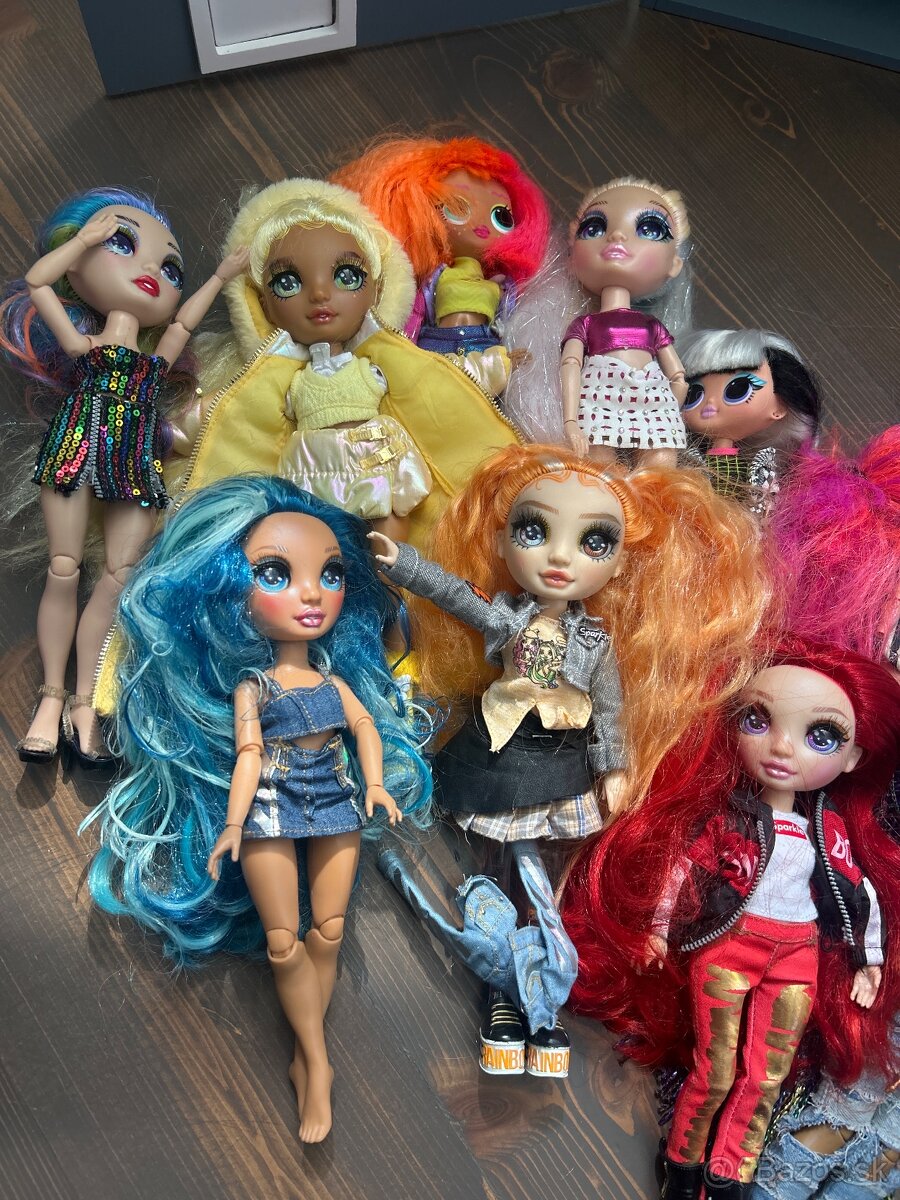 Rainbow high a Lol bábiky - 2