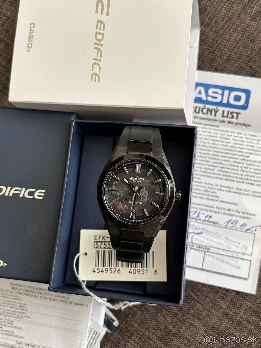 Casio Carbon Automatic EFK-100XPB-1AER - 2