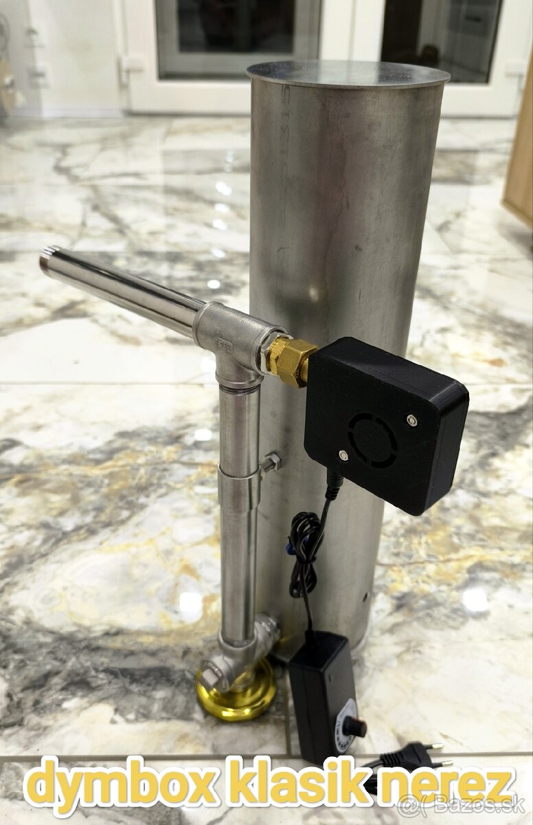 Dymbox, generátor dymu, udiareň - 2