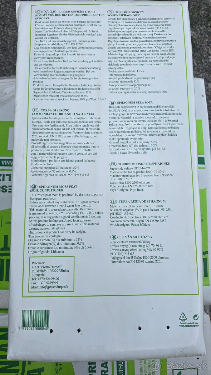 Rašelina neutrálna - 2