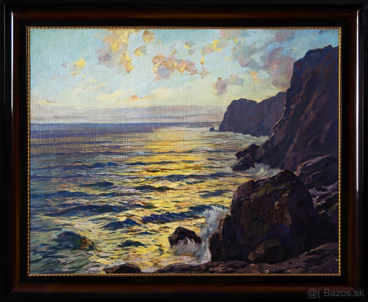 Súmrak, M.Geverlot, 785 × 650 mm - 2