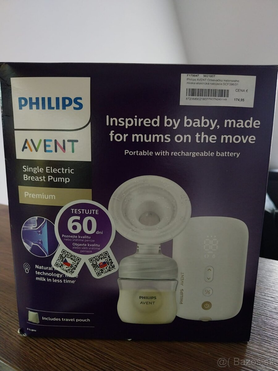 Elektrická odsávačka mlieka Philips Avent - 2