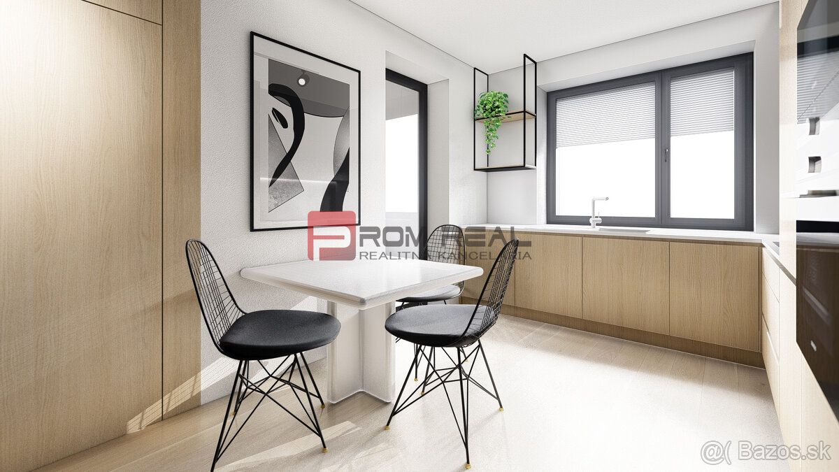 2-izbové byty (54,9 m²) s predzáhradkou a terasou od 158 999 - 2