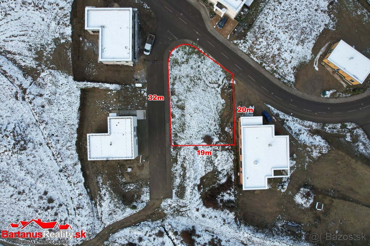BartanusReality - Na predaj exkluzívny pozemok o rozlohe 553 - 2