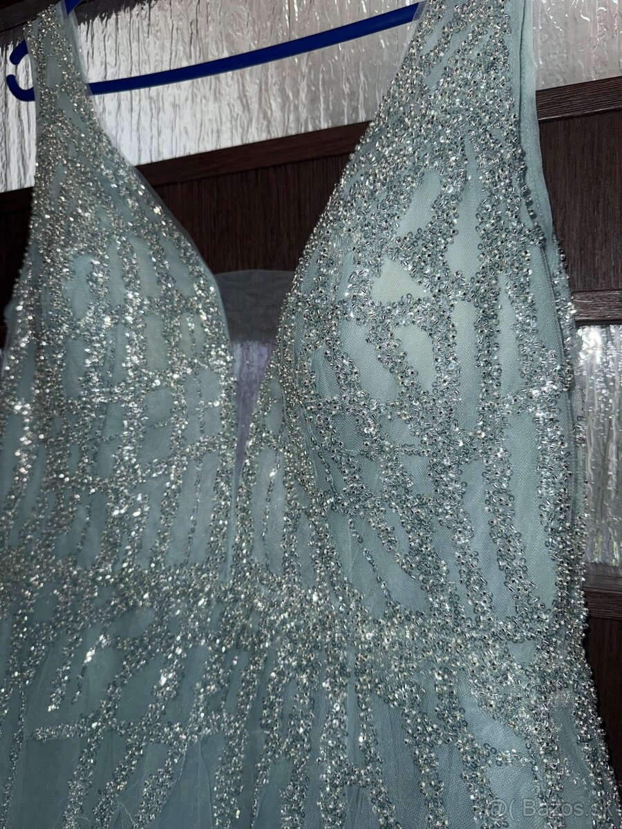 Dámske plesove šaty M/L - 2